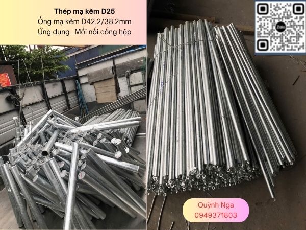 Chốt thép mạ kẽm ứng dụng trong mối nối cống